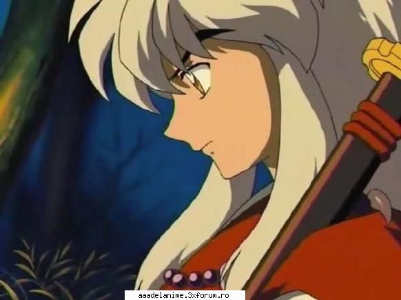 inuyasha inuyasha este dulce mai ales cand ete ganduri sau om.. este curajos. sper fie kagome &nbsp;