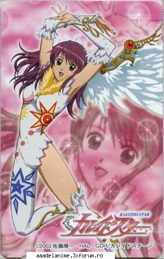 sora naegino poze kaleido star