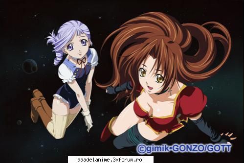 poze din animeul KIDDY GRADE - Eclair-Renee-Corina - Kiddy Grade