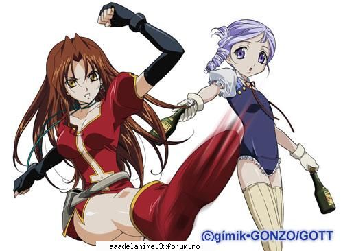 poze din animeul KIDDY GRADE - Eclair-Renee-Corina - Kiddy Grade