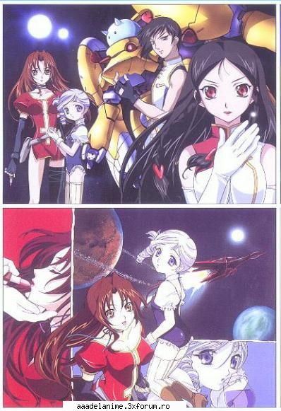 poze din animeul KIDDY GRADE - Eclair-Renee-Corina - Kiddy Grade