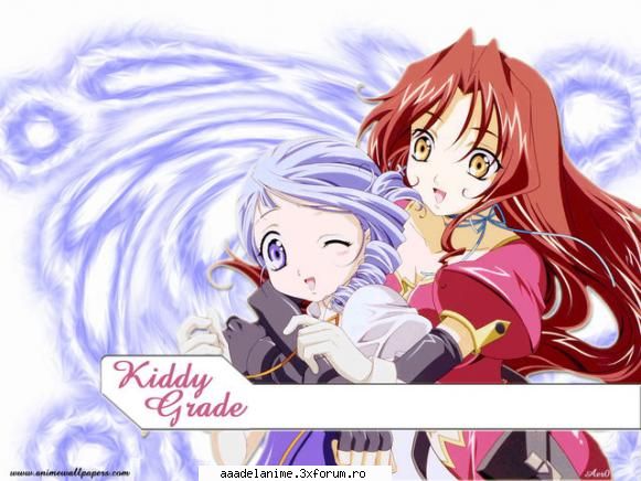 poze din animeul KIDDY GRADE - Eclair-Renee-Corina - Kiddy Grade