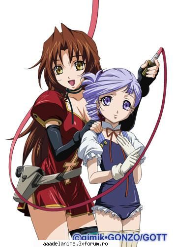 poze din animeul KIDDY GRADE - Eclair-Renee-Corina - Kiddy Grade