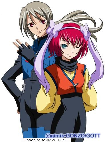 poze din animeul KIDDY GRADE - Eclair-Renee-Corina - Kiddy Grade