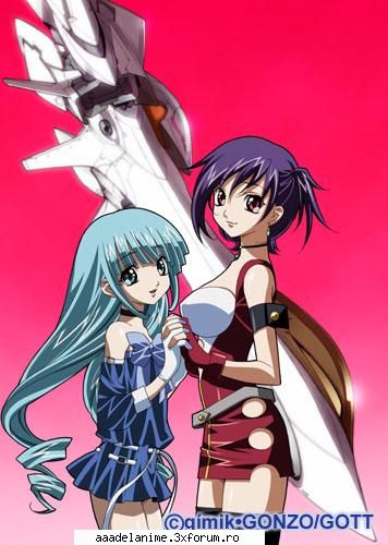 poze din animeul KIDDY GRADE - Eclair-Renee-Corina - Kiddy Grade